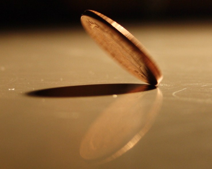 spinning penny